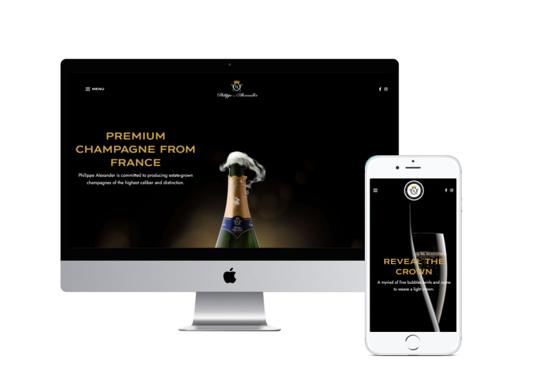 Philippe Alexander Champagne – Website Development