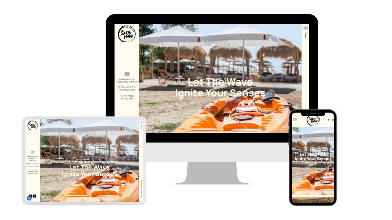 Salty Wave Website Development