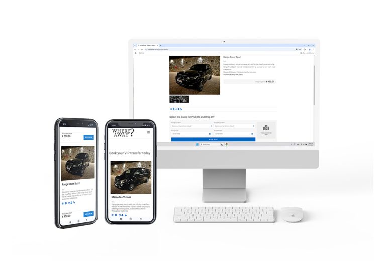 Where Away? –  Booking Tool Development